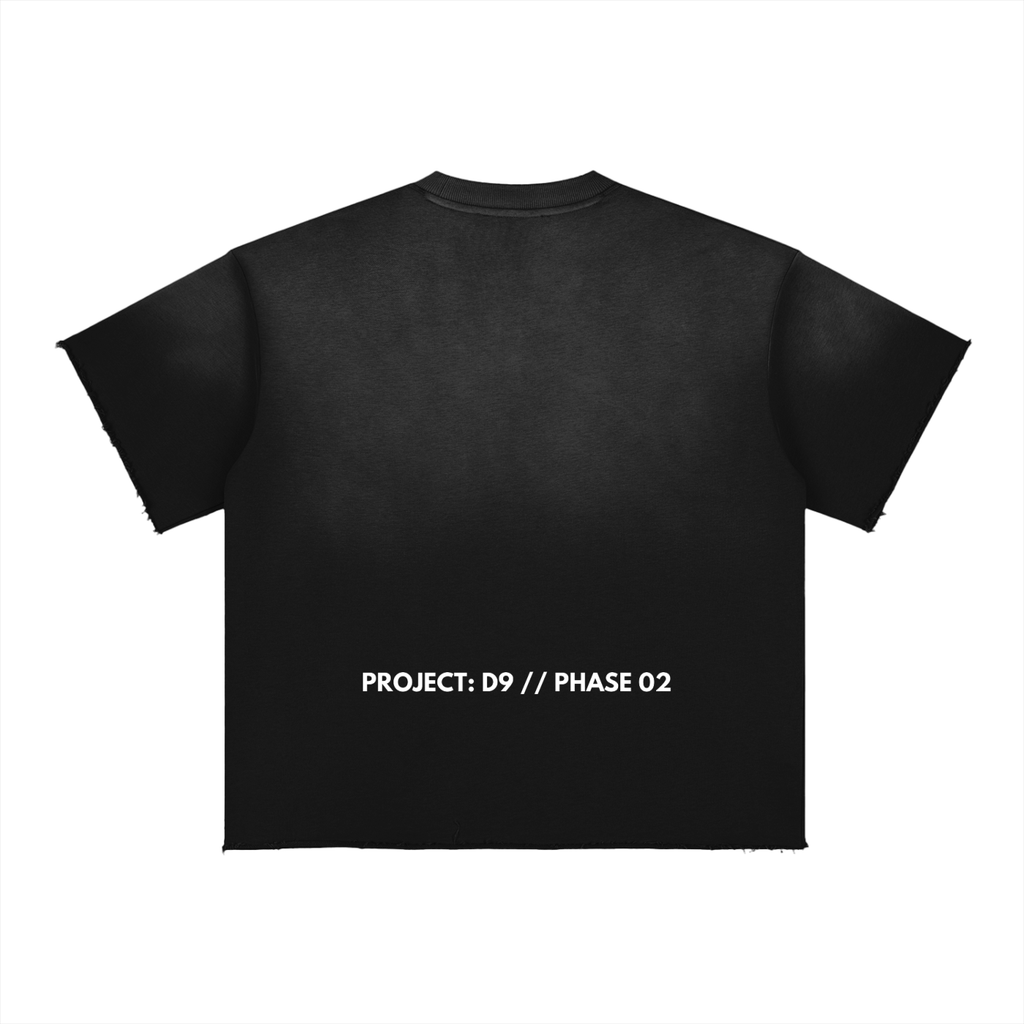 Sun Fade Raw Edge T-Shirt