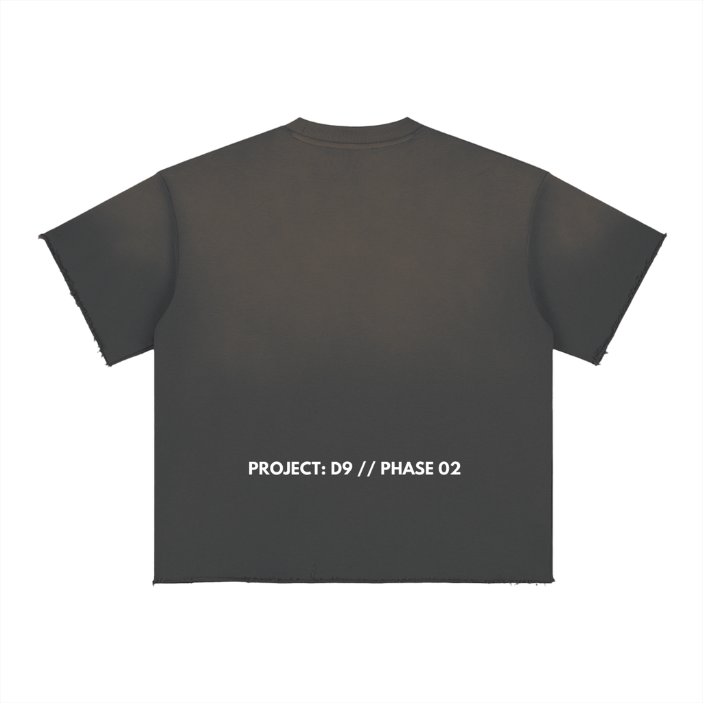 Sun Fade Raw Edge T-Shirt