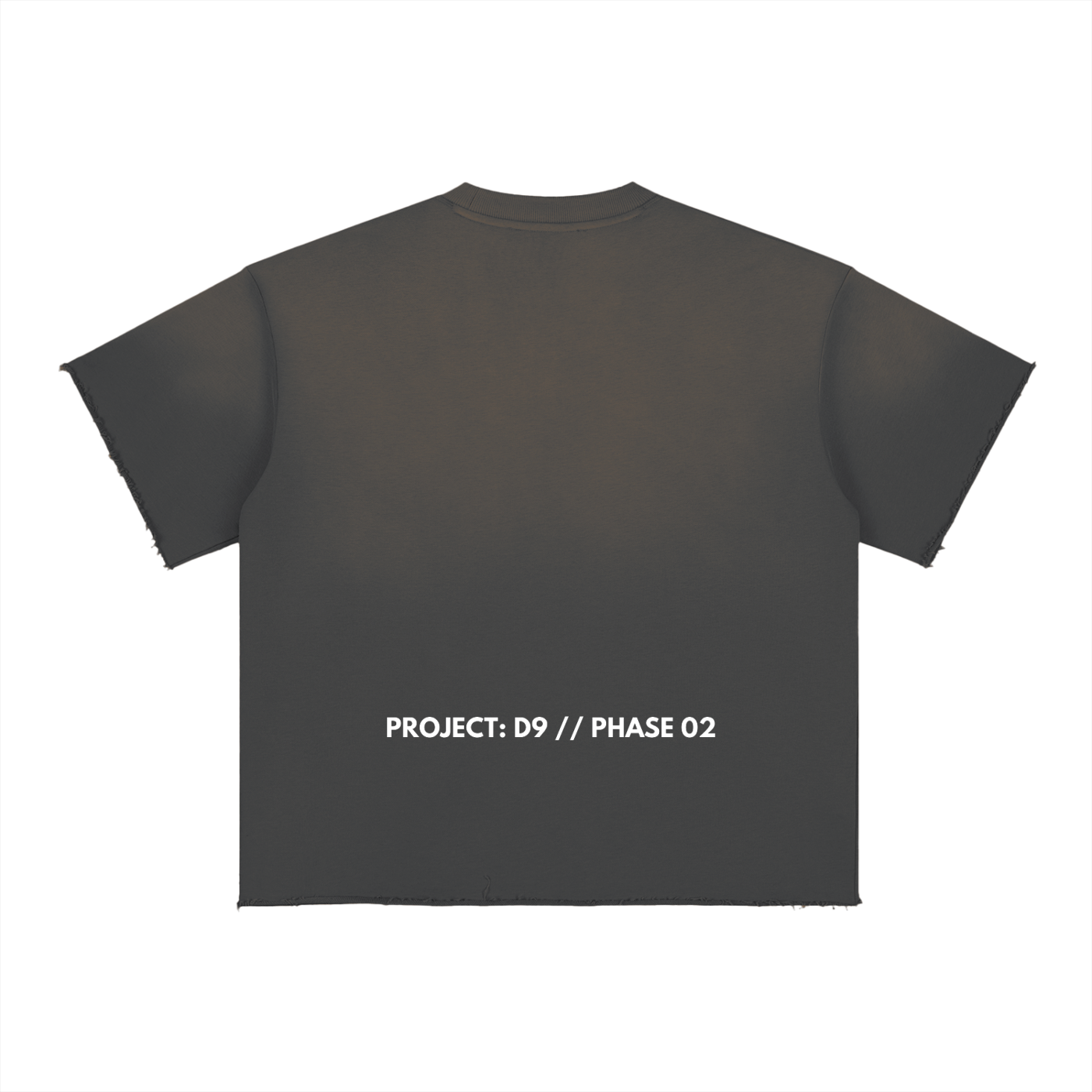 Sun Fade Raw Edge T-Shirt