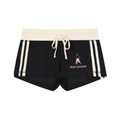 Women's Contrast Stripe Track Shorts